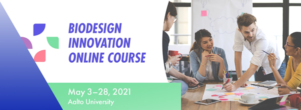Biodesign Innovation Online Course event banner