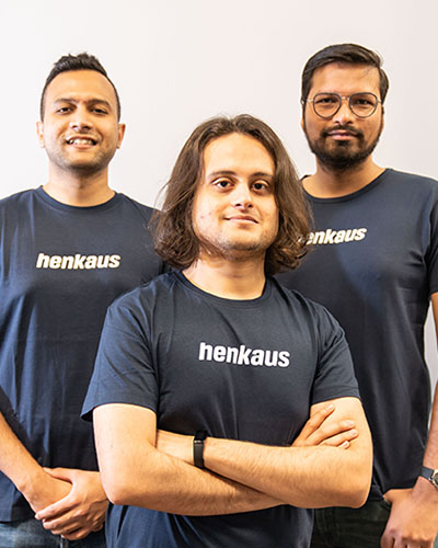 Henkaus Oy: Abhishek Jayaprakash, Soumyajit Chatterjee and Ajesh Kumar