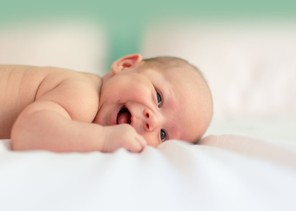 Happy baby