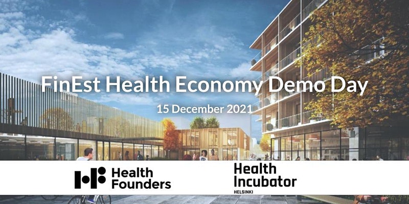 FinEst Health Economy Demo Day banner