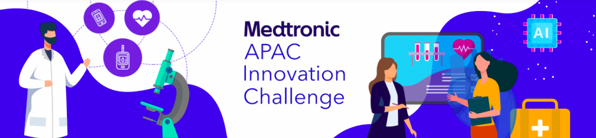 The banner ofThe Medtronic APAC Innovation Challenge