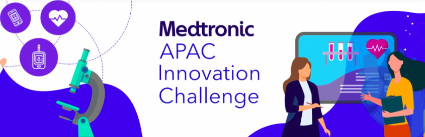 The banner ofThe Medtronic APAC Innovation Challenge