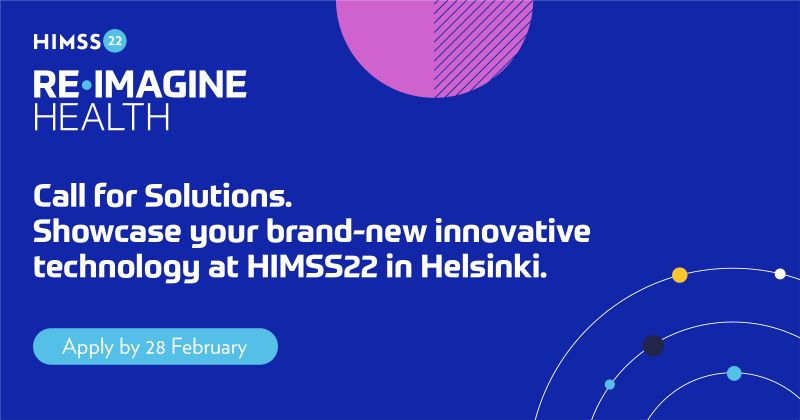 HIMSS22Europe calling startups