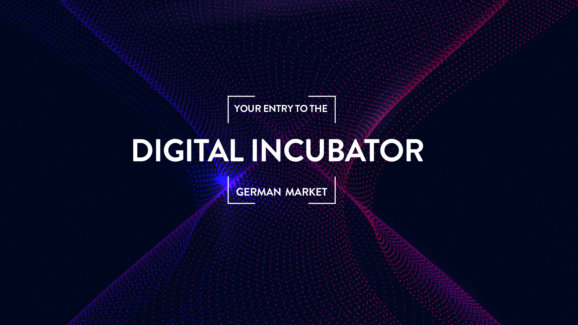 Event banner for Digital Incubator 2022