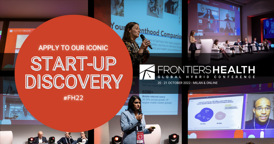 Frontiers Health 2022 Start-up Discovery banner
