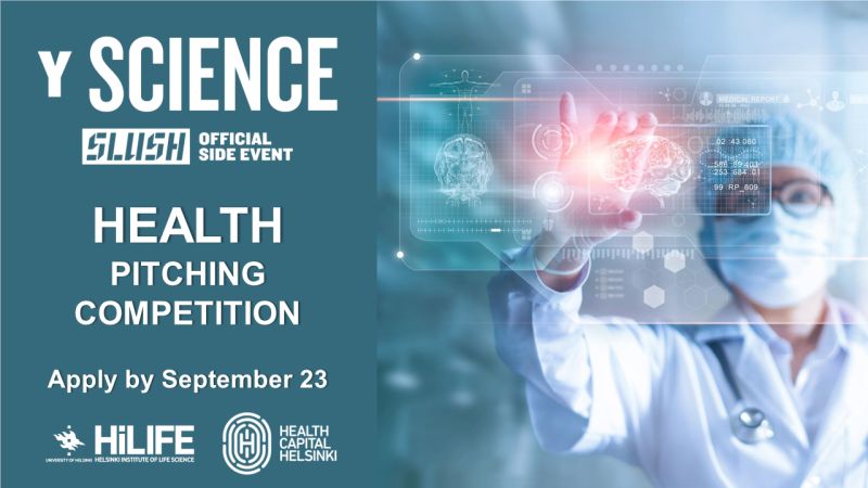 Y Science Health Pitching Competition 2022 banner