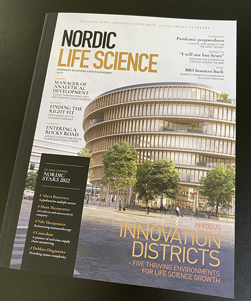 Nordic Life Science Magazine 03 2022 cover