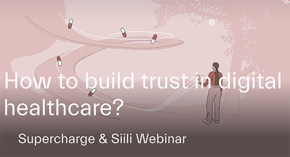 How to build trust in digital healthcare event banner