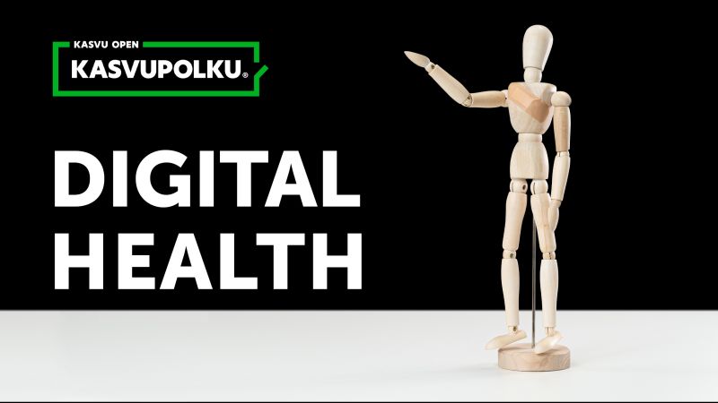 Kasvu Open Digital Health Kasvupolku banner