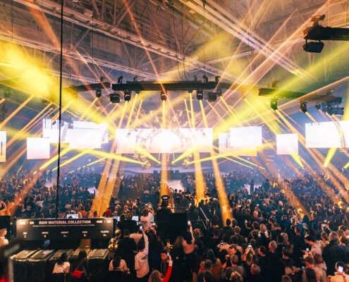 Audience at Slush 2022 in Helsinki