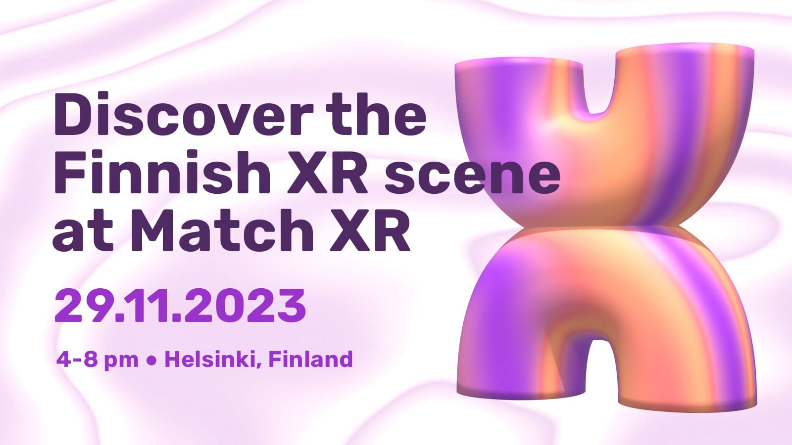 Match XR event banner