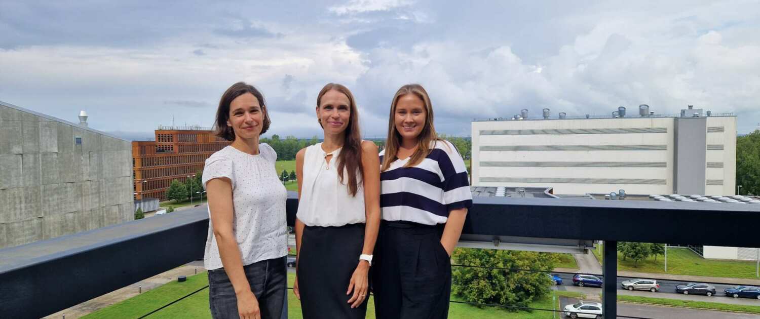 EsaDres team: Dr Marta Putrinš, Prof Karin Kogermann and Kairi Lorenz