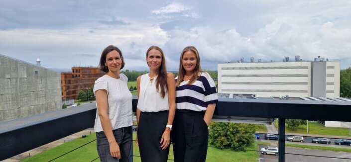 EsaDres team: Dr Marta Putrinš, Prof Karin Kogermann and Kairi Lorenz